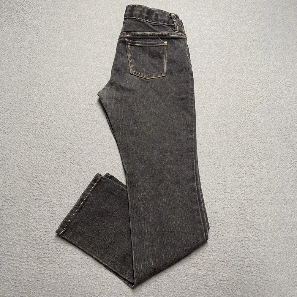 VTG Old Navy Skinny Jeans Womens‎ 14 Plus Black Mid Rise Stretch Denim Pants y2k